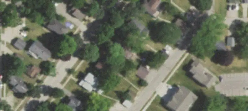 Duplex with Cream City Brick