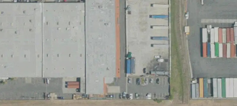 Fenced Truck Storage Yard