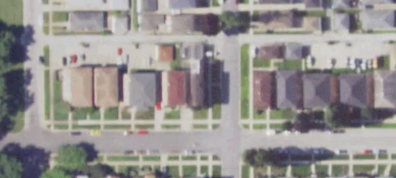 Three-Unit Brick Residential Building