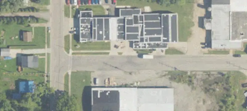 Industrial Warehouse with Loading Dock