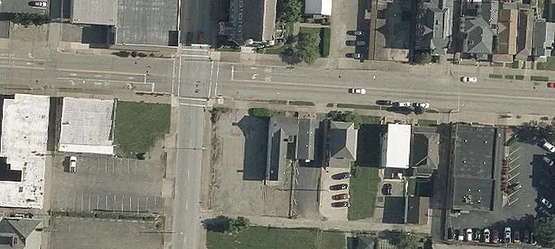 Two-Story Mixed-Use Brick Building