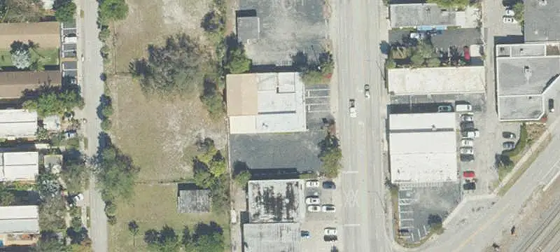 Mixed-Use Building with Fenced Yard