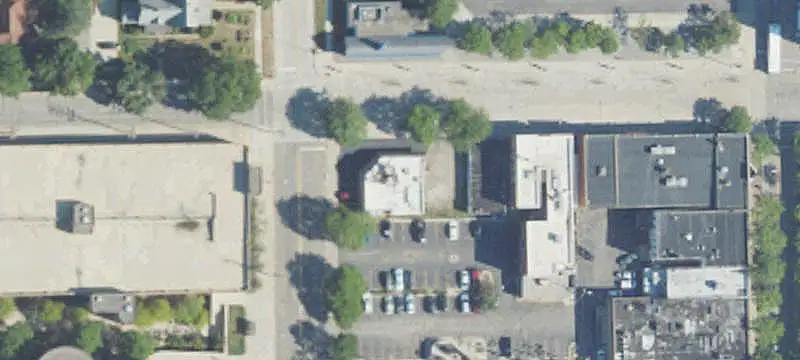 Corner Storefront Building