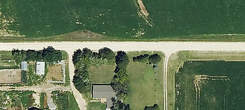 Farm with Morton Quonset Building