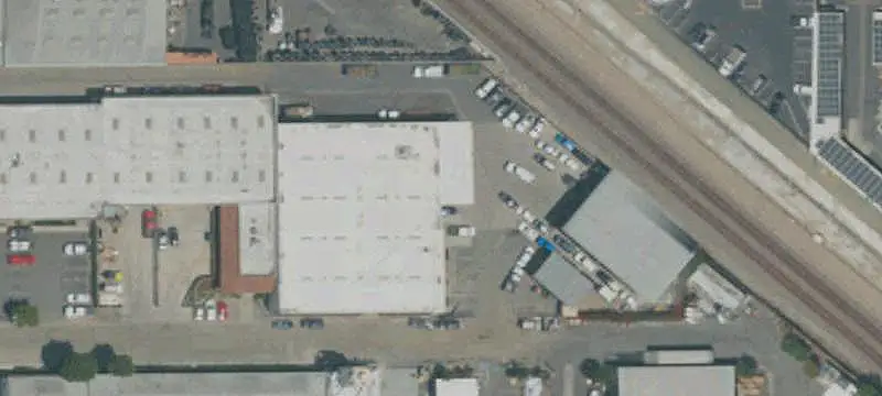 Industrial Building with Gated Yard
