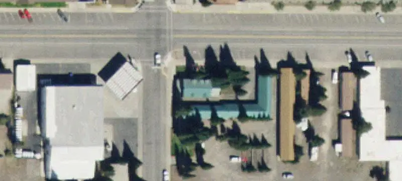 Log Cabin-Style Motel