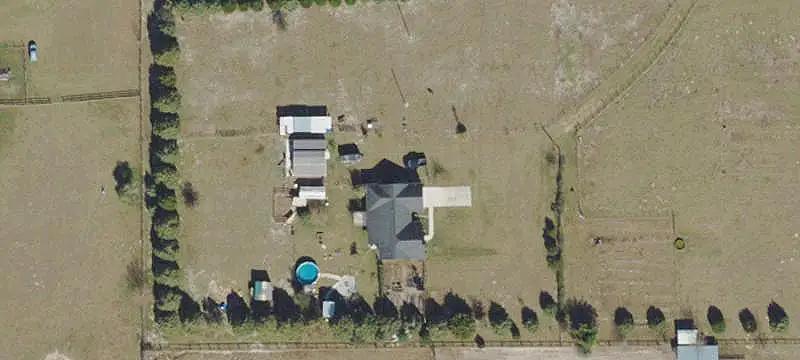 Fenced Farm with Barn