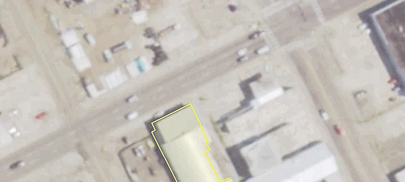 Retail Building on Corner Lot
