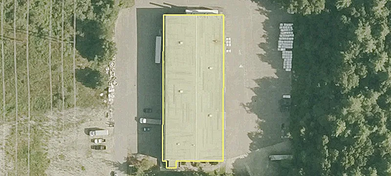 Industrial Building on Flat Land