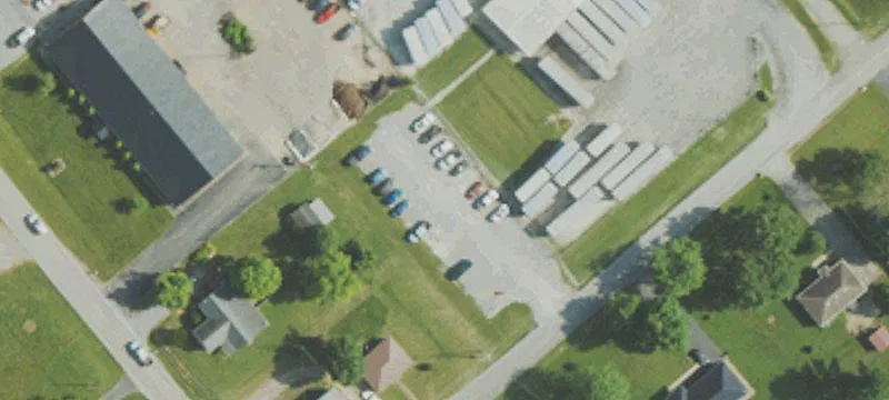 Truck Terminal with Large Yard