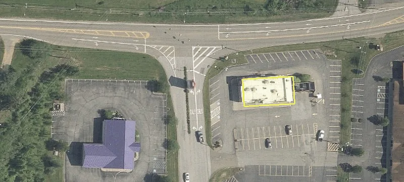 Modern Business District Space