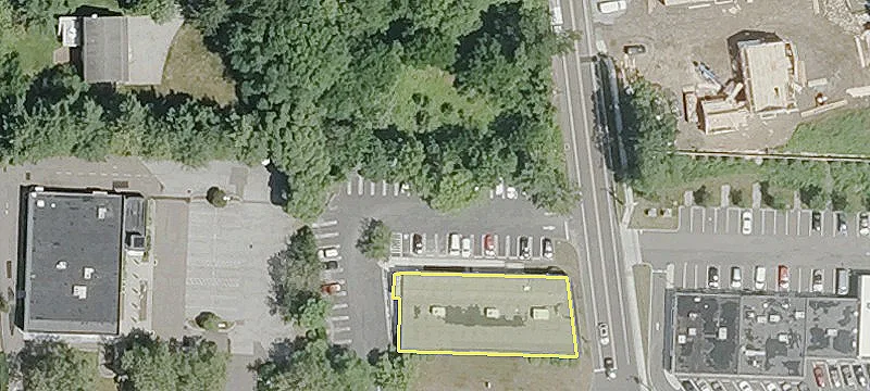 Retail Building on Busy Corner