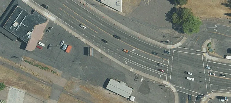 Improved Commercial Corner Lot