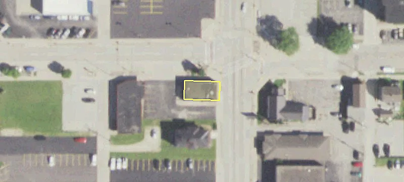Visible Building Near Blue Bridges