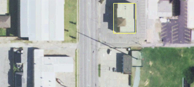 Garage with Office on Corner