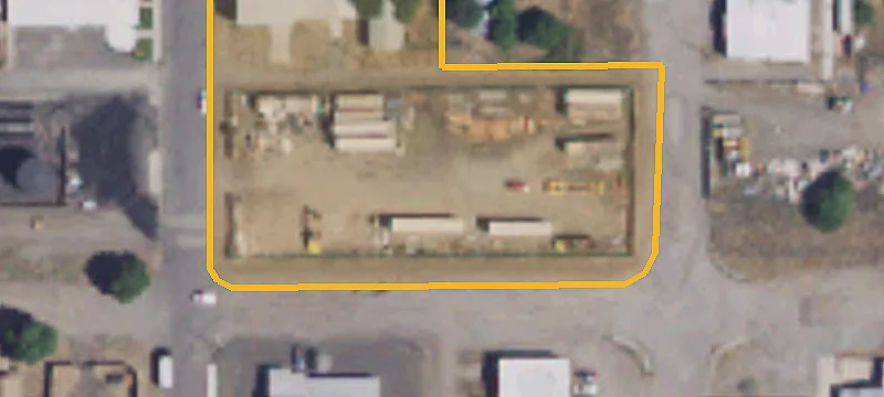 Fenced Industrial Land For Sale