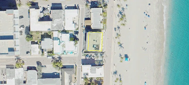 Oceanfront Hollywood Beach Triplex Condo