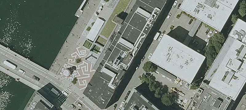Mixed-Use Space with Harbor Views