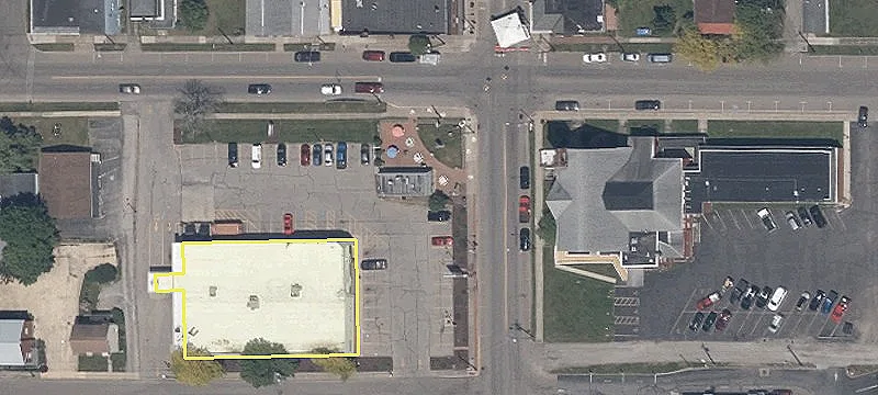 East Palestine Corner Commercial Building