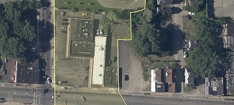 Retail Space at Lit Intersection