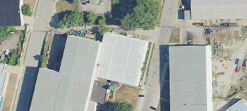 Wyandotte Industrial Facility with Cranes