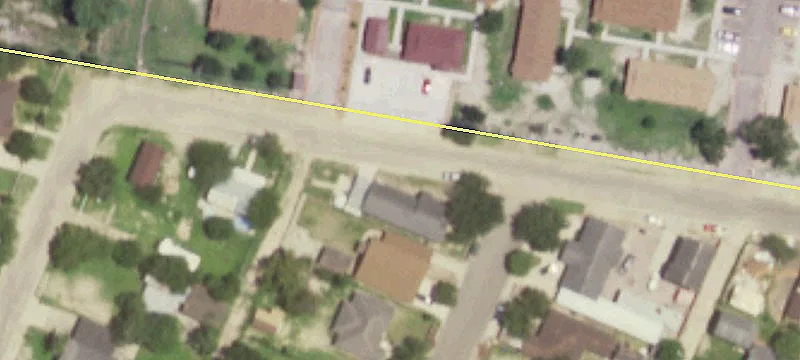 Corner Lot with Existing Building