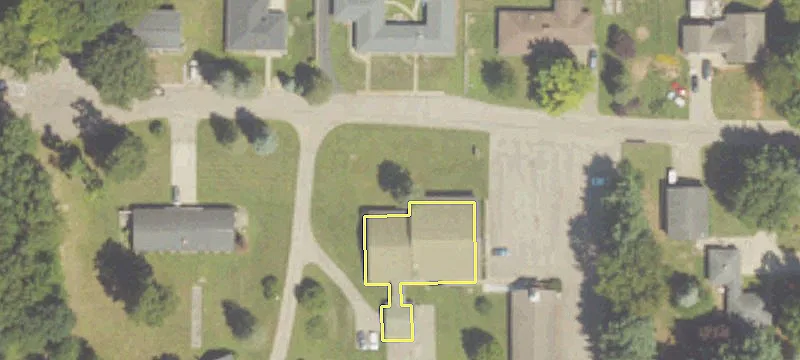 Church and Fellowship Hall on 2 Acres