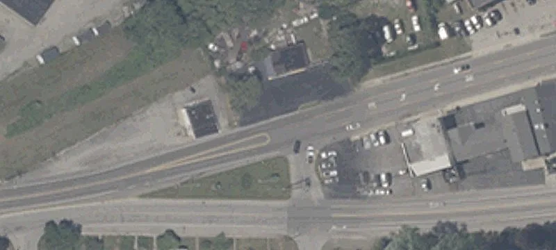 Land on Heavily Traveled Highway