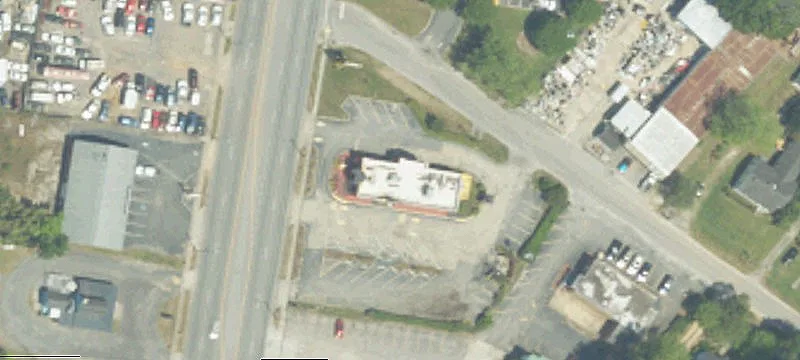 Vacant Restaurant with Drive-Thru