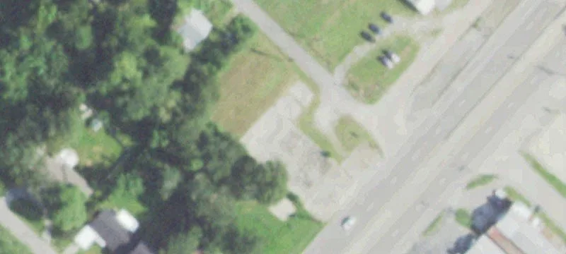 Cleared Land in High-Traffic Area