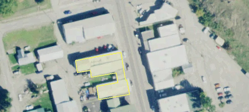 Commercial Building on Two Lots