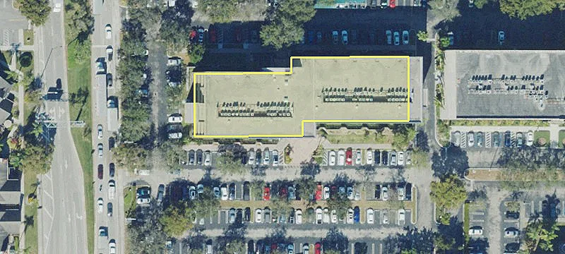 Four-Story Office Building with Parking