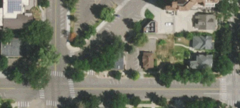 Freestanding Old Town Office Building