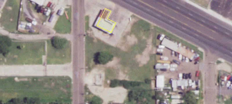 Corner Commercial Lot with Building