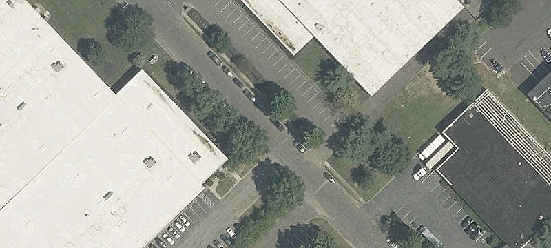 Warehouse with Fenced Lot