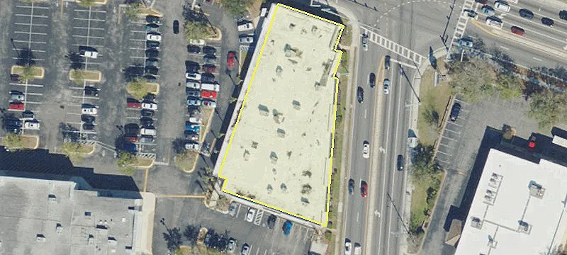 Shopping Center on Beach Boulevard