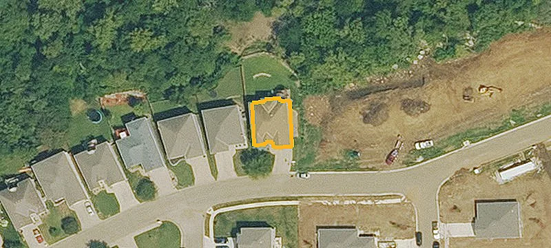 Buildable Lot with Wooded Backdrop
