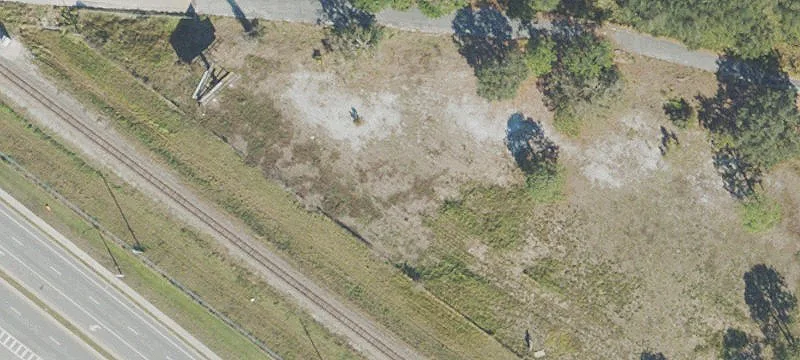 Industrial Zoned Parking Lot