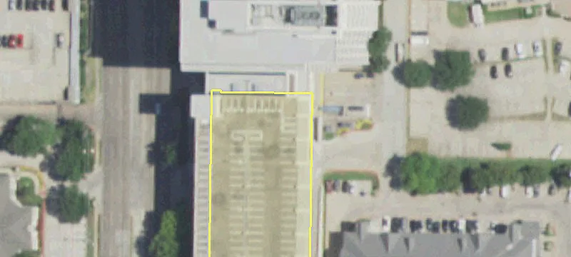 Modern Office Building with Atrium