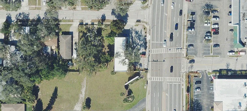 Freestanding Retail Building on Corner