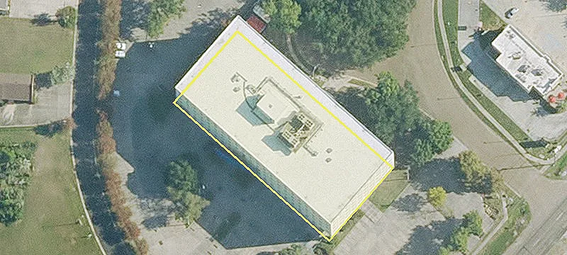 Modern Office Building with Amenities