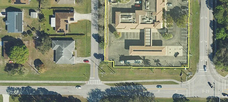 Retail Plaza with Gas Station