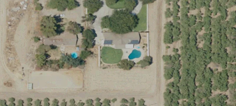 Almond Orchard with Rental House