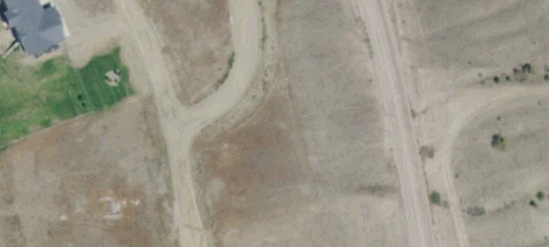Land with Lake and Mountain Views