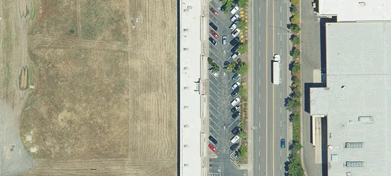High Exposure Strip Center Space