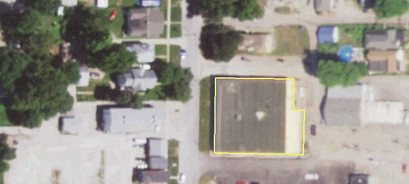Corner Retail Building with Parking