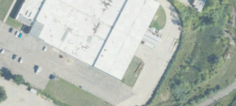 Secured Lot with Truck Dock