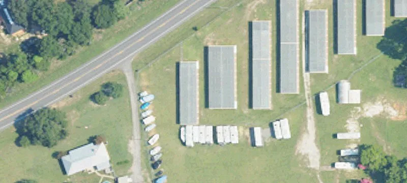 Unzoned Corner Parcel in Elberta