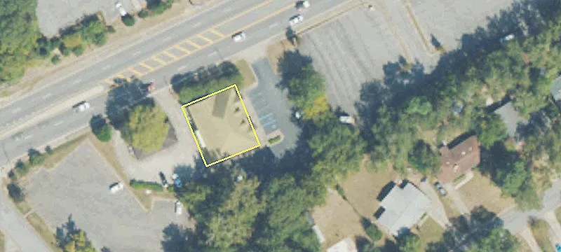 Paved Lot Near Hospital