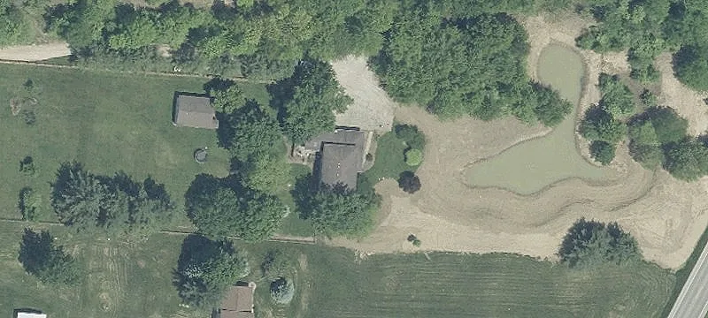 New Albany Acreage with Home